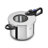 Panela de Pressão Inox com Visor 6L Mta