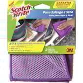 Pano Esfrega e Seca Scotch-Brite 3M Pano Esfrega e Seca Scotch-Brite 3M