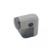 Papa Bolinha de Plástico e Aço Inox Cinza Chumbo 8cm x 4cm x 7,5cm Lyor