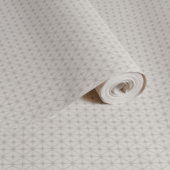Papel de Parede Vinílico 10mX53cm 315051 Bege Geométrico Conthey