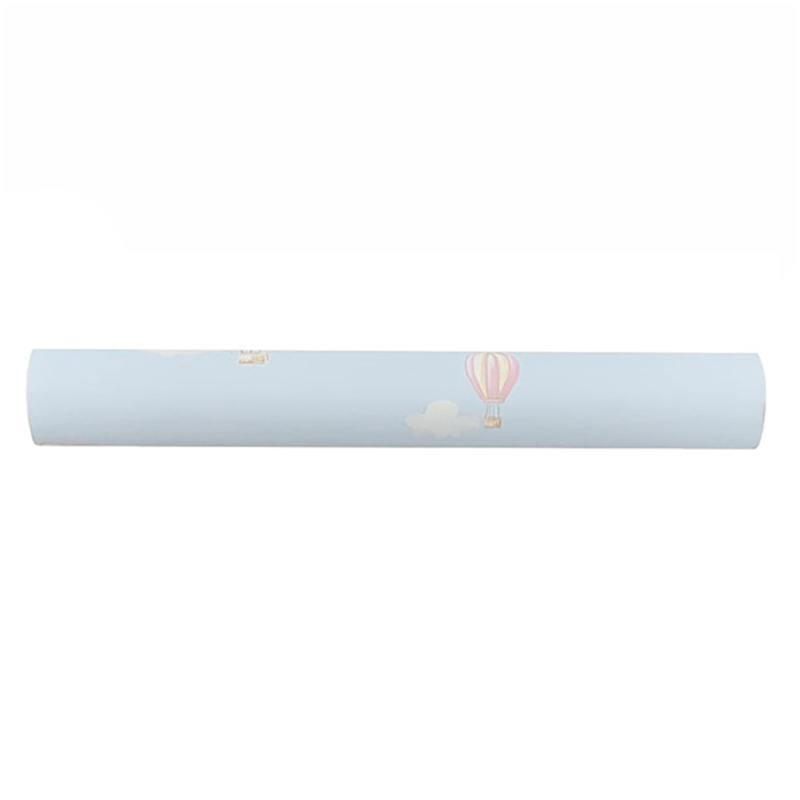 Papel de Parede Vinílico 10mX53cm Azul com Balões Conthey