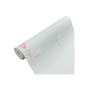 Papel de Parede Vinílico 10mX53cm Verde com Balões Conthey