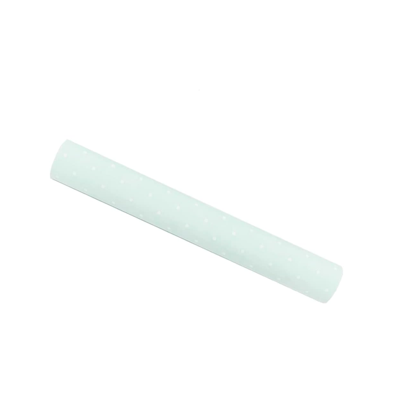 Papel de Parede Vinílico 10mX53cm Verde com Bolinhas Conthey