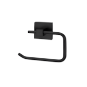 Papeleira Quadra Preto Fosco Perflex