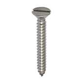 Parafuso Atarraxante Fenda Inox Cabeça Chata 3,5x25mm Fixtil 