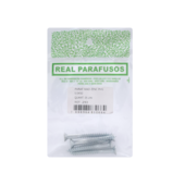 Parafuso para Madeira Philips Zincado 5,5x50mm 5 Unidades Real Parafusos