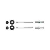 Parafusos para Fixação de Bacias e Bides Black Matte Deca