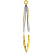 Pegador com Trava Médio 22cm Amarelo Oikos