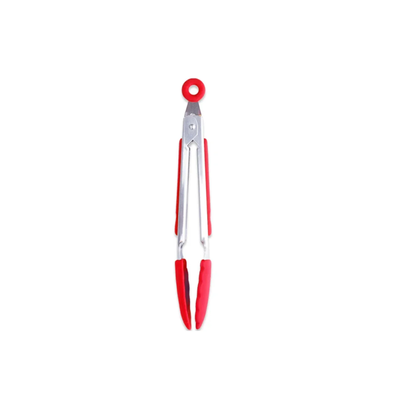 Pegador com Trava Pequeno 17cm Vermelho Oikos 