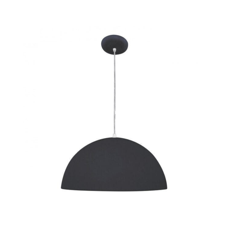 Pendente Aquarela Meia Lua Cristal 040 preto Bronzeart