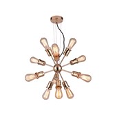 Pendente Atomus Dourado 12xE27 Nitrolux Pendente Atomus Dourado 12xE27 Nitrolux