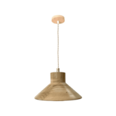 Pendente de Madeira Conicum 1xE27 GMH Trade
