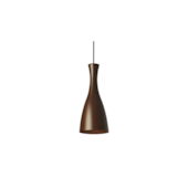Pendente Design TD 1003 E27 Marrom Blend Taschibra