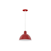 Pendente Design TD820 Vermelho Taschibra
