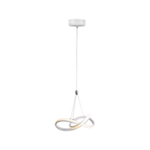Pendente Dubai 15W 3000K Branco Taschibra