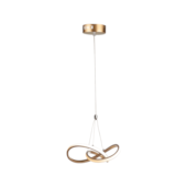 Pendente Dubai 15W 3000K Ouro Taschibra