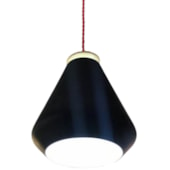 Pendente Lacombe Preto 25 cm  Ref. DI51542   Decor 