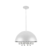 Pendente Meia Lua Cristal 40 Branco Aquarela Bronzearte Pendente Meia Lua Cristal 40 Branco Aquarela Bronzearte