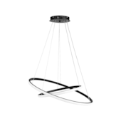 Pendente Montreal 35W 3000K Preto Taschibra