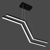 Pendente Perfilline Way 35W 3000K Preto Bronzearte