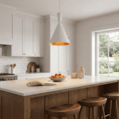 Pendente TD 902g 1xe27 Branco Taschibra