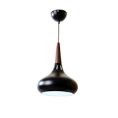 Pendente Urano Aço Black Pequeno 1XE27 Avant