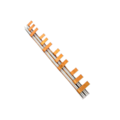 Pente de Cobre para 4 Disjuntores Trifásicos 22cm 63A Taf