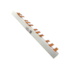 Pente de Cobre para 4 Disjuntores Trifásicos 22cm 63A Taf