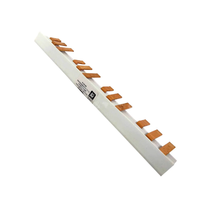 Pente de Cobre para 4 Disjuntores Trifásicos 22cm 63A Taf