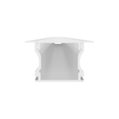 Perfil de Embutir Way Branco 2M 24,2x14,3mm Bronzearte