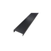 Perfil U 38x11,5cm Preto 3m Decal Perfil U 38x11,5cm Preto 3m Decal