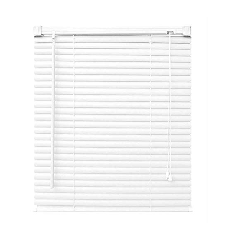 Persiana Horizontal PVC 120x130cm Branco OFF Evolux