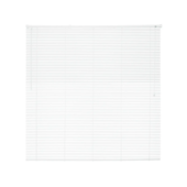 Persiana Horizontal PVC 140x130cm Branco OFF Evolux