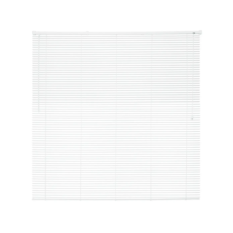Persiana Horizontal PVC 140x130cm Branco OFF Evolux