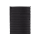 Persiana PVC 120X160cm 25MM Preto TFP6043 Top Rio