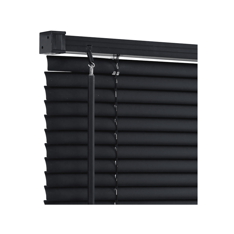 Persiana PVC 120X160cm 25MM Preto TFP6043 Top Rio