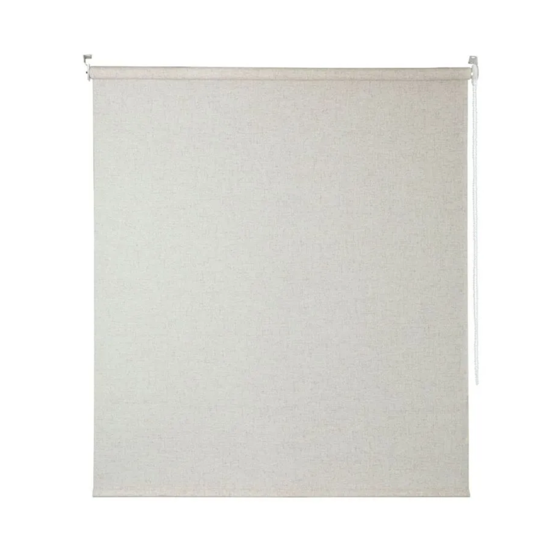 Persiana Rôlo Soft Linho Bege 220x220cm Evolux