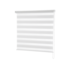 Persiana Zebra Rolo Dupla 120x160cm Branca Conthey 