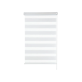 Persiana Zebra Rolo Dupla 160x160cm Branca Conthey