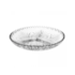 Petisqueira de Cristal com 3 Divisórias Alberta 22cm x 3,5cm Lyor