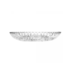 Petisqueira de Cristal com 3 Divisórias Alberta 22cm x 3,5cm Lyor