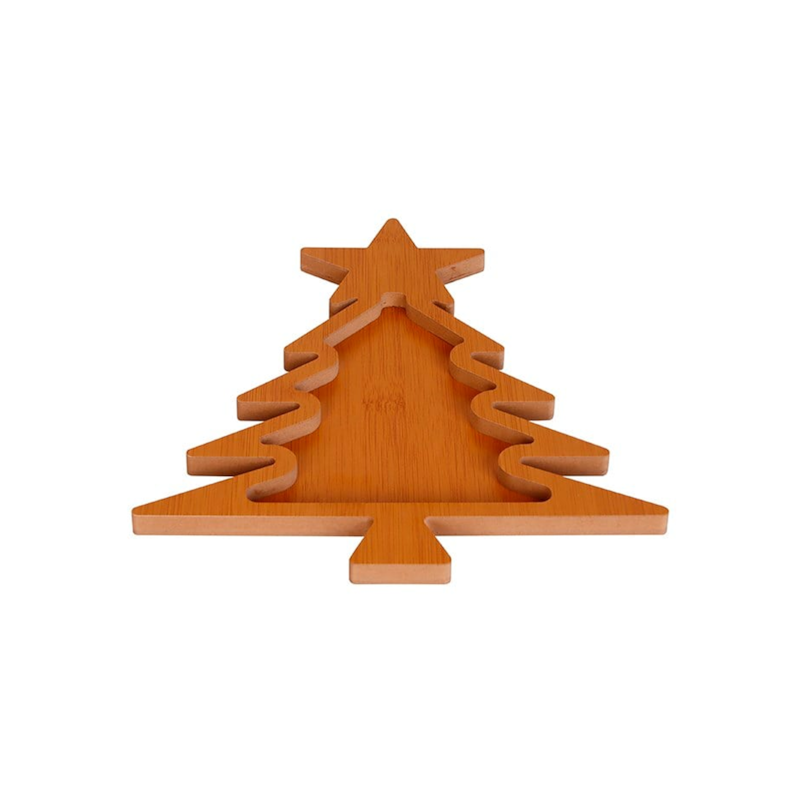 Petisqueira MDF Árvore de Natal 24x27cm Zein