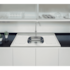 Pia de Apoio New Raggi em Aço Inox 105x52cm Com Válvula Tramontina