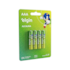 Pilha Alcalina AAA 4 Unidades Elgin
