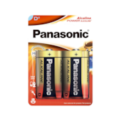 Pilha Alcalina D 1x2 Panasonic