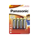Pilha Alcalina Pequena AA 1x4 Panasonic 