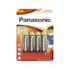 Pilha Alcalina Pequena AA 1x4 Panasonic 