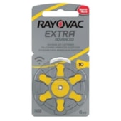 Pilha Auditiva Extra Tamanho 10 SM60 Rayovac Pilha Auditiva Extra Tamanho 10 SM60 Rayovac