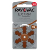 Pilha Auditiva Extra Tamanho 312 SM60 Rayovac  Pilha Auditiva Extra Tamanho 312 SM60 Rayovac