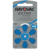 Pilha Auditiva Extra Tamanho 675 SM60 Rayovac  Pilha Auditiva Extra Tamanho 675 SM60 Rayovac